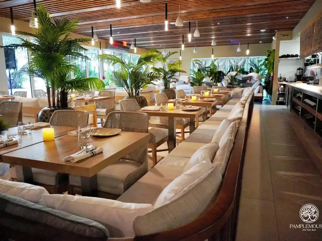 Elegant wedding setup for a Miami-Dade couple