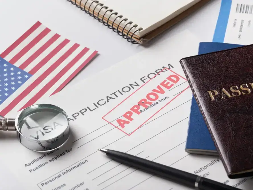 Visa and international document legalization paperwork