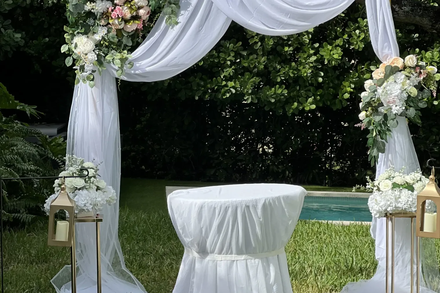 Package A1 - Styled Ceremony Setup